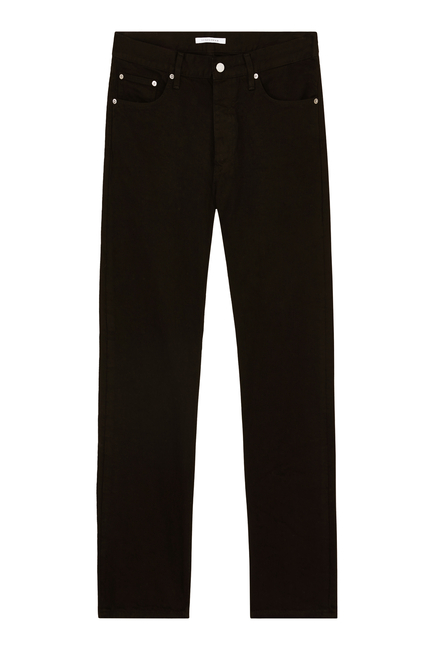 Dyed-Denim Loose Jeans
