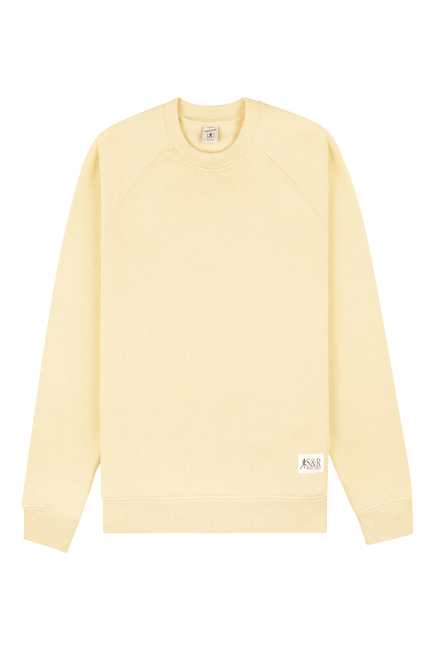 SR Runner Soft Crewneck:Yellow :S