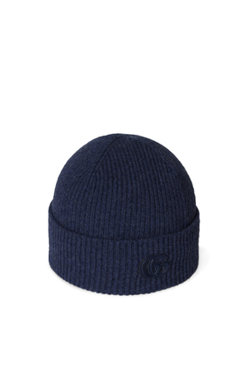 Cashmere Hat With Patch