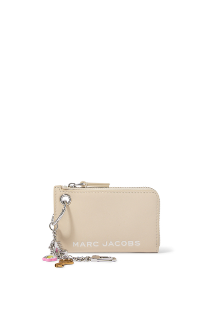 The Top Zip Charm Wallet