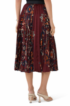Floral Print Skirt 