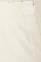 Maxi Pencil Skirt:White :38