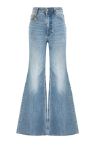Flare High-Waisted Jeans