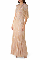Astra Caped Gown