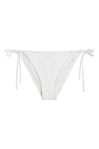 Monogram Pointelle Bikini Bottoms