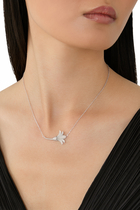 Psychedeliah Necklace, 18K White Gold, Crystal De Roche, Diamonds
