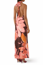 Emerson Halter Neck Maxi Dress
