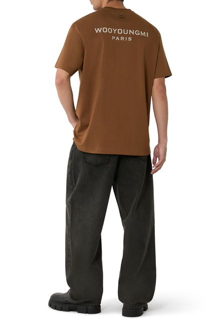 Back Logo Cotton T-Shirt