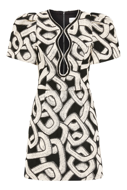 فستان كاتينا قصير