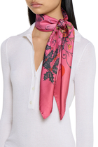 Printed Silk Carré