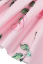 Kids Floral Dress with Collar