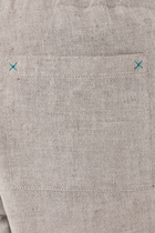 Drawstring Linen Trousers
