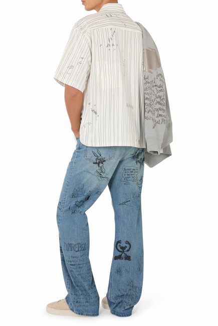 College Bootcut Jeans