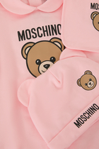 Kids BG Teddy Patch Bib + Hat Set
