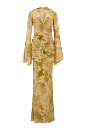 Lorena Maxi Dress and Bolero Chiffon