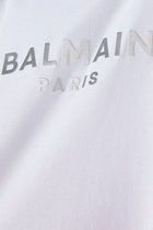Kids Color-Block Logo Dress