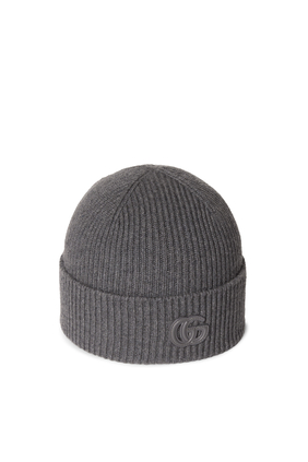 Cashmere Hat With Patch