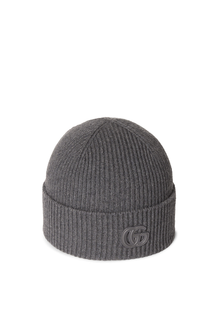 Cashmere Hat With Patch