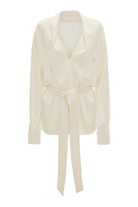Pyjama Wrap Blouse