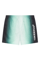 Gradient Jacquard Swim Shorts