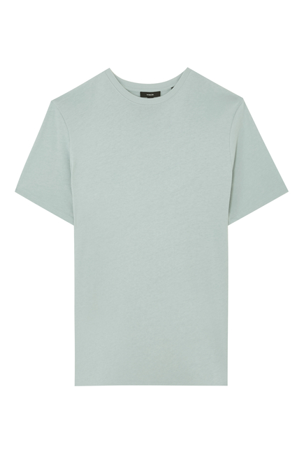Loose Knit Crewneck T-Shirt