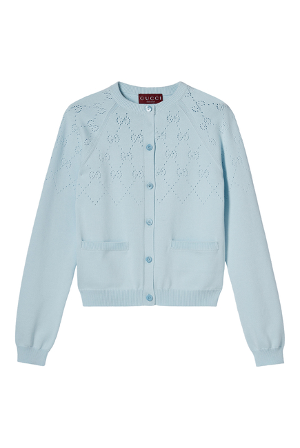 GG Cotton Cardigan