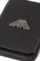Regenerated Saffiano Magnetic Card Holder