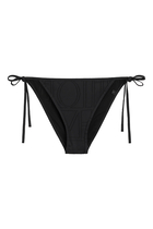 Monogram Pointelle Bikini Bottoms