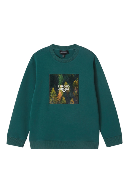 Kids Beach Graphic Sweatshirt