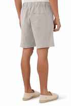 Linen Drawstring Shorts