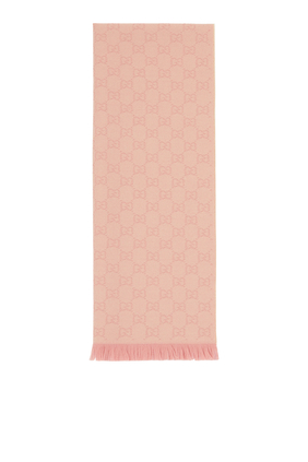  GG Wool Scarf