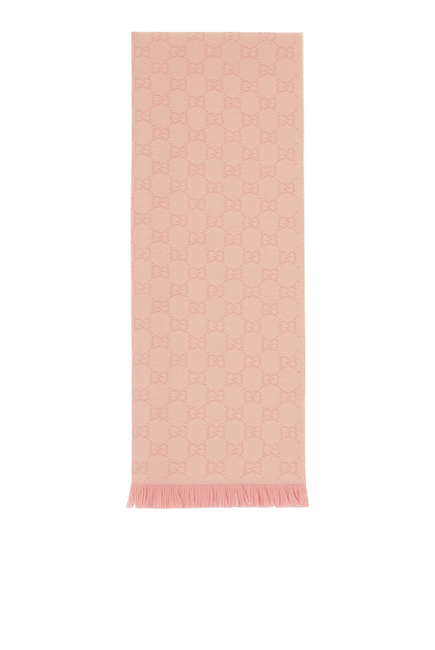 GG Wool Scarf