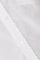 Button Up Shirt with Allover Hotfix