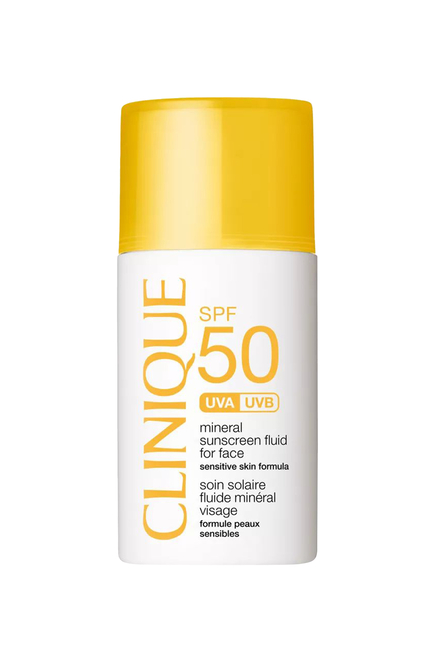 واقي شمس سائل معدني للوجه بعامل حماية SPF50