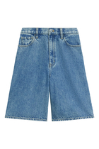 Relaxed Denim Shorts