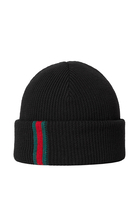 Wool Hat With Web