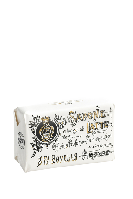 Sapone Latte Unscented Milk Soap Bar