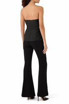 Taffeta Bandeau Jumpsuit