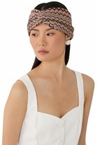 Zig Zag Turban Headband