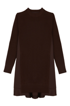 Suiting Mix Knit Dress