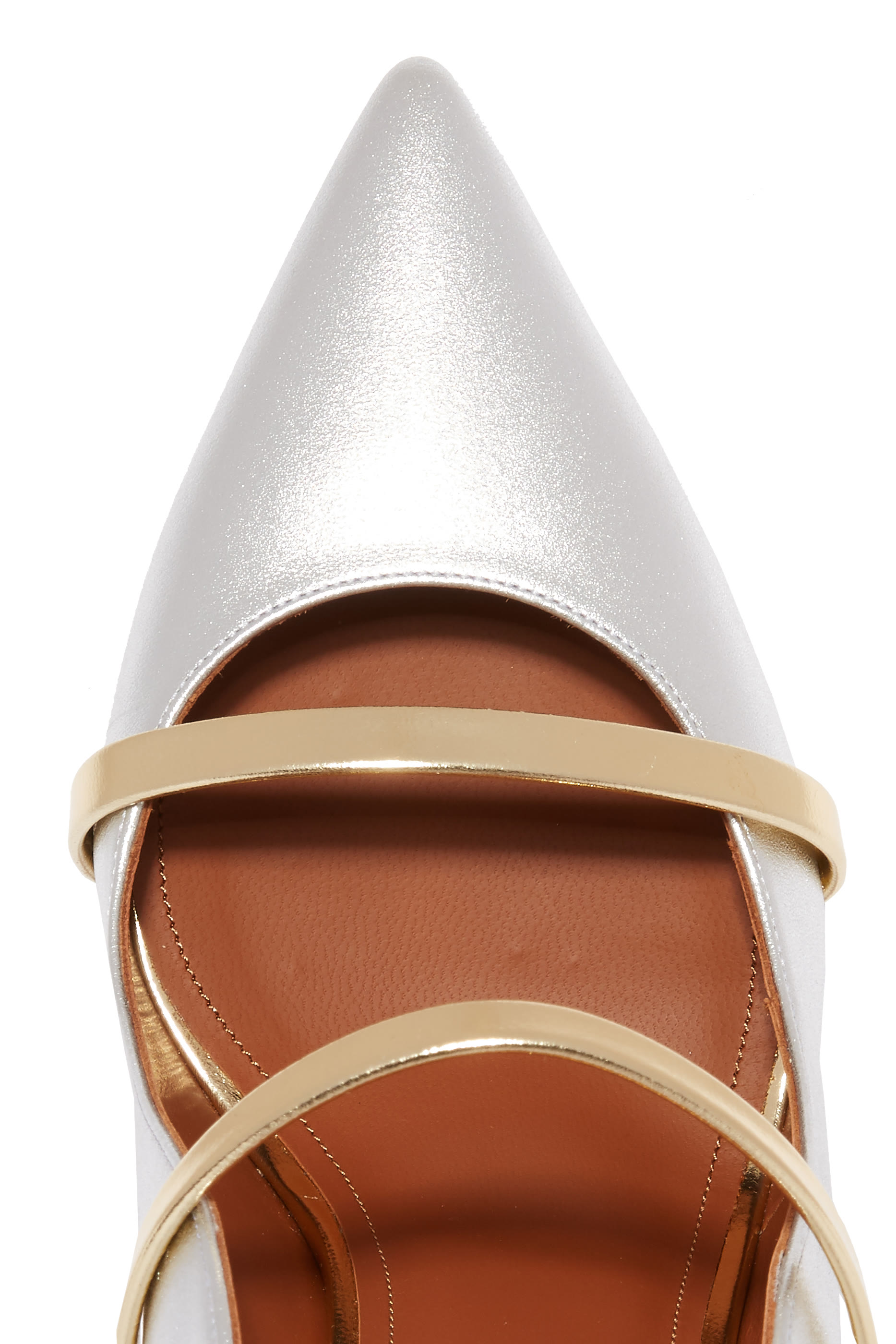 حذاء مورين لامع مفتوح من الخلف