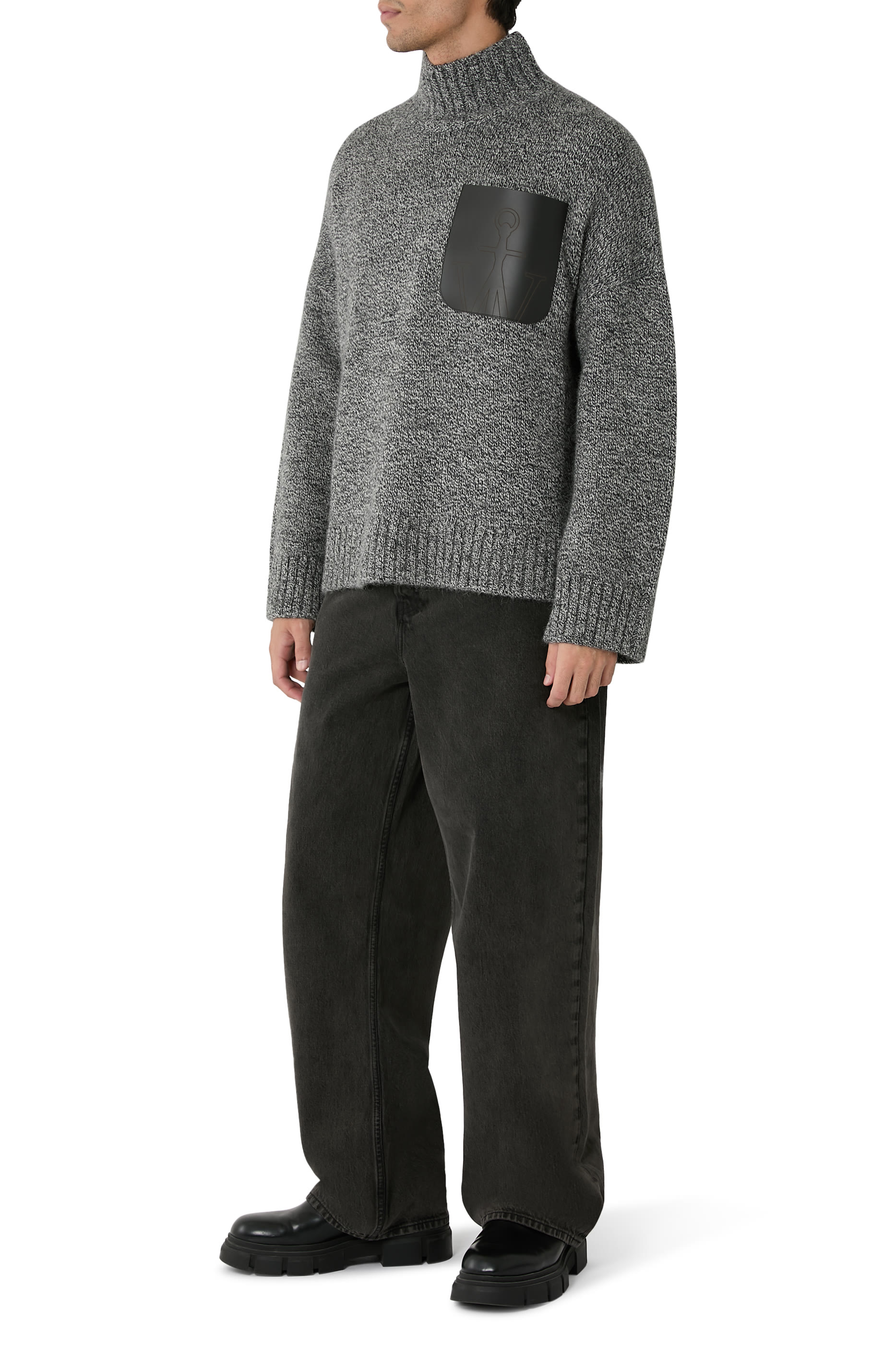 بنطال جينز فضفاض