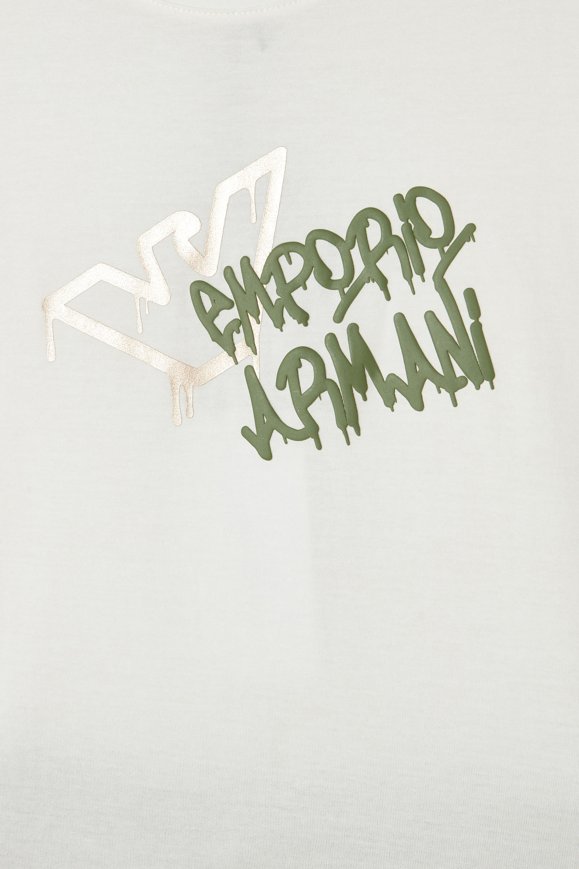 تيشيرت بأكمام قصيرة بشعار الماركة للأطفال