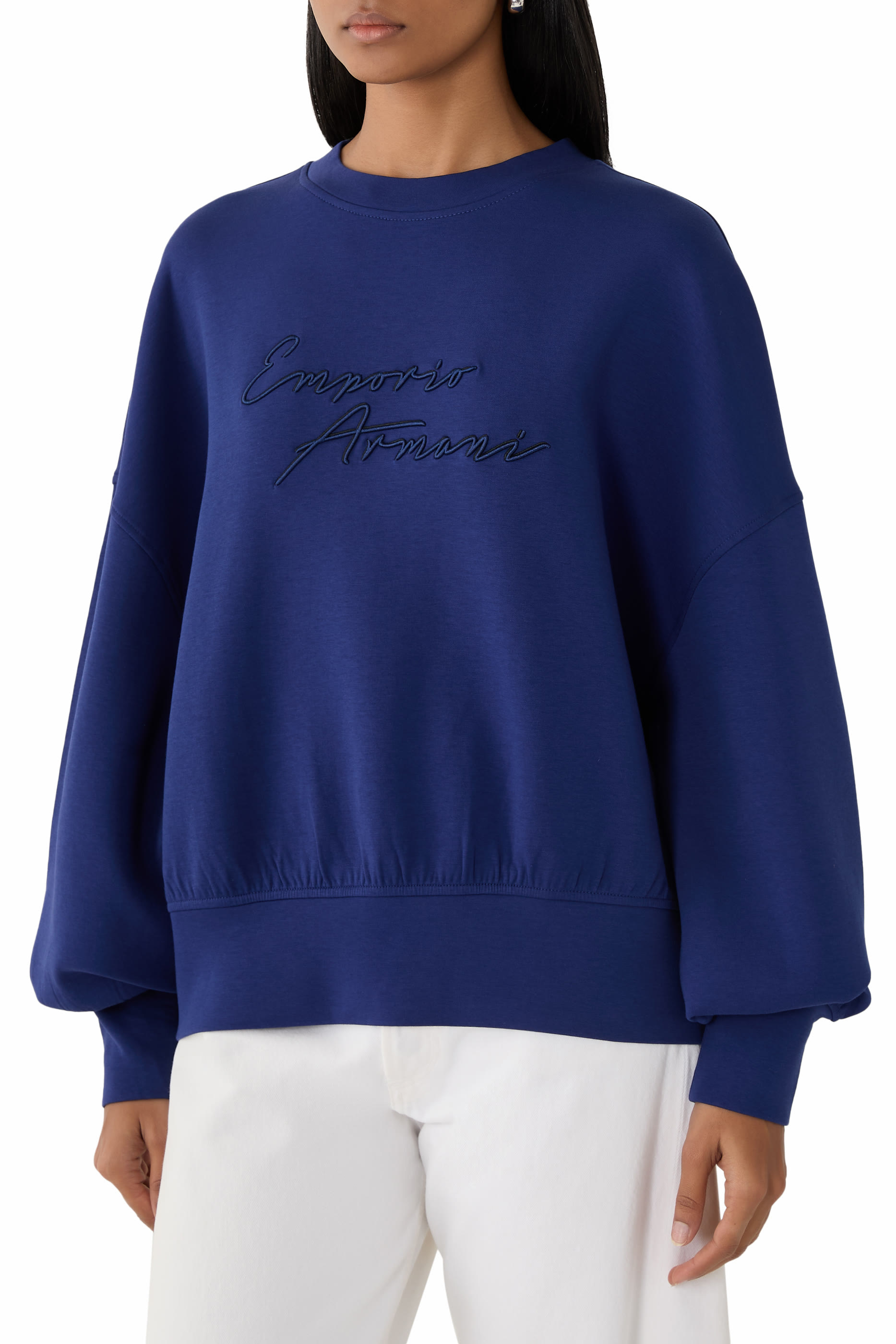 سويت شيرت بشعار الماركة جيرسيه