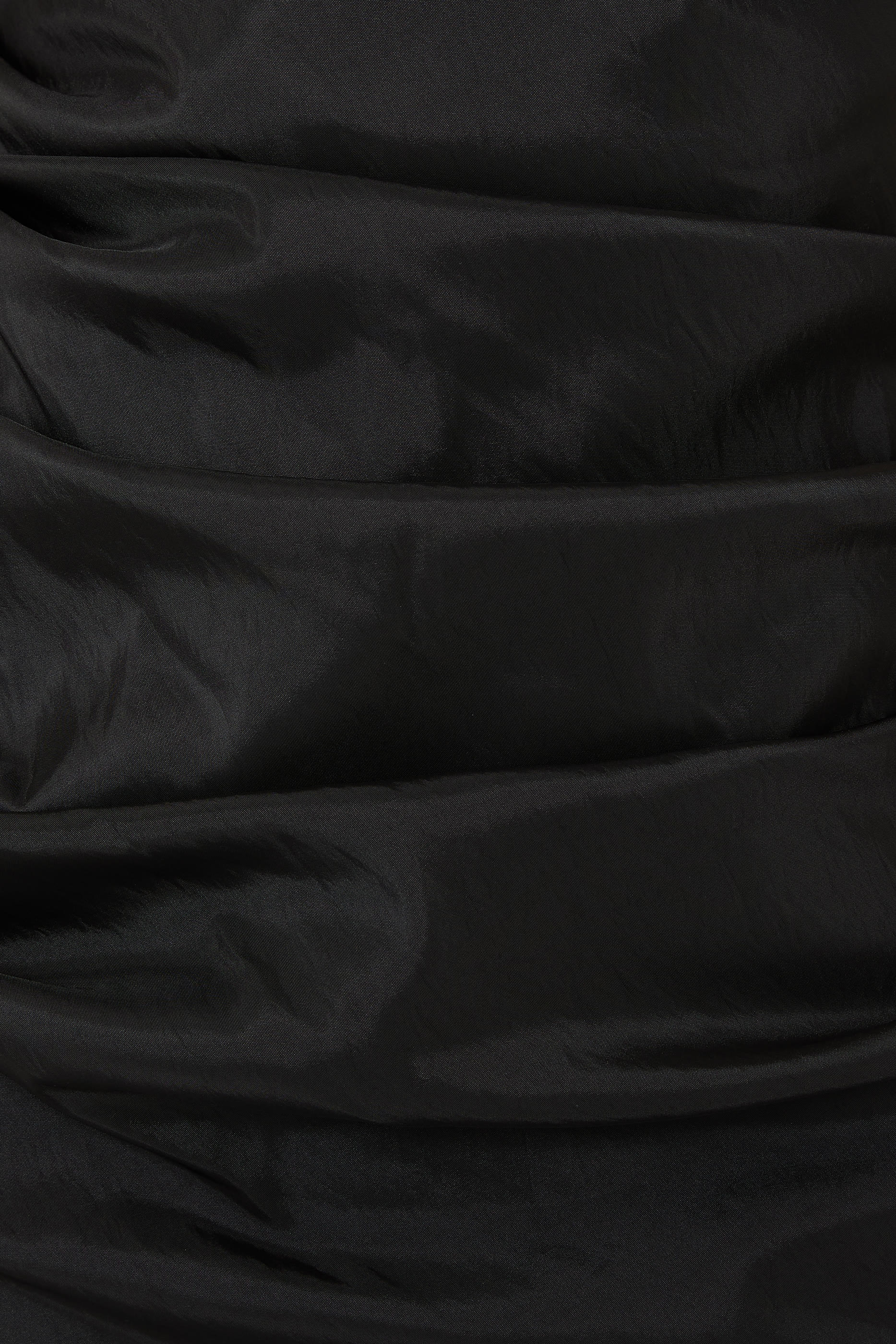 فستان أمالي متوسط الطول تافيتا