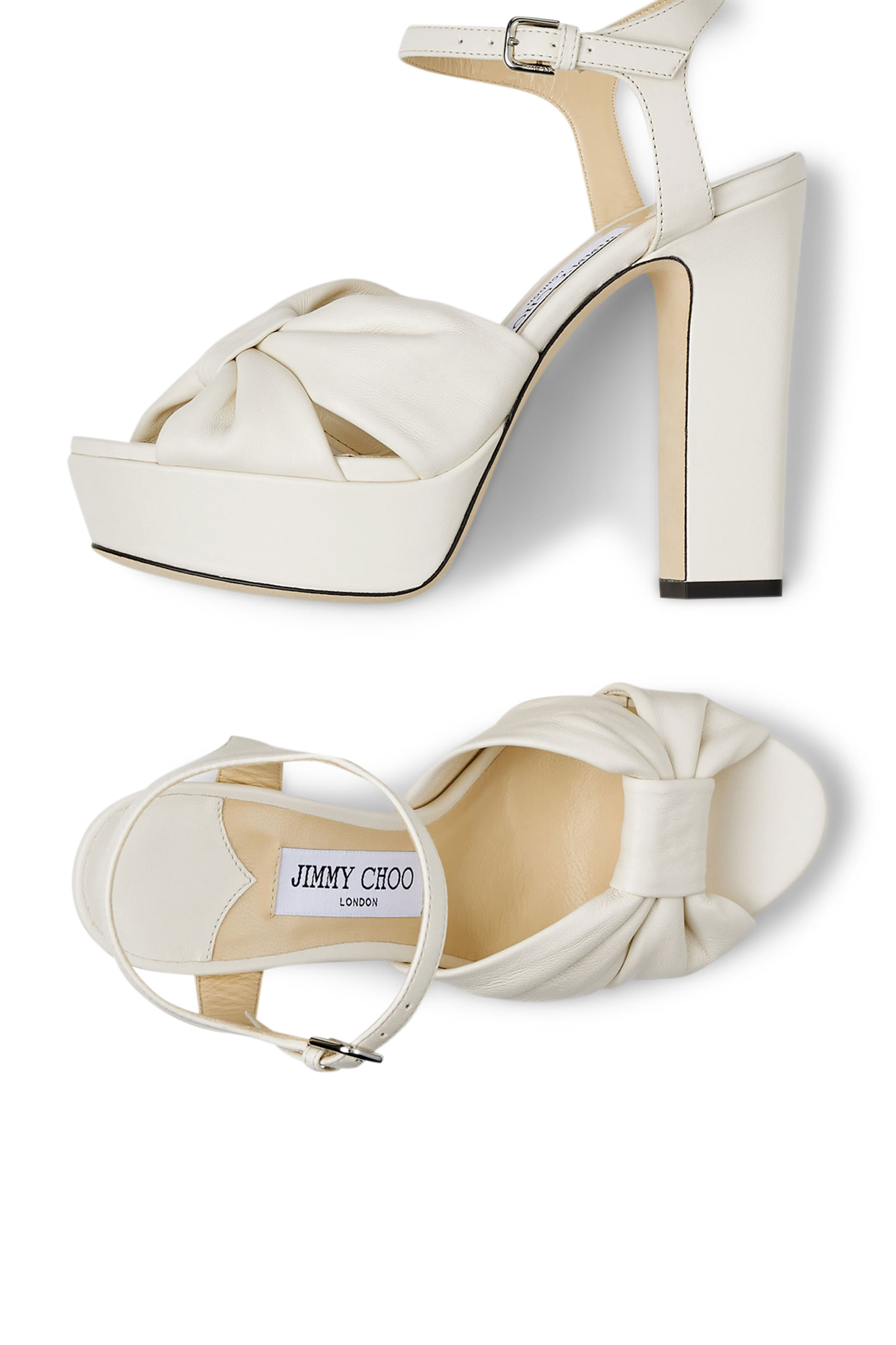 صندل هيلواز بنعل سميك 120 جلد نابا