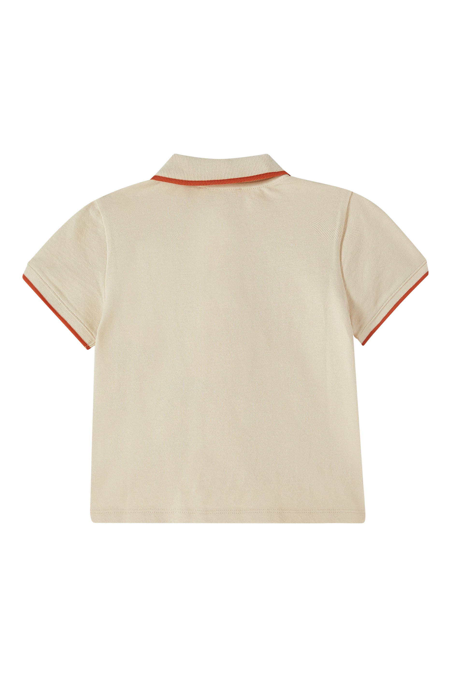 قميص بولو بتفاصيل بلون مغاير جيرسيه بيكيه للأطفال