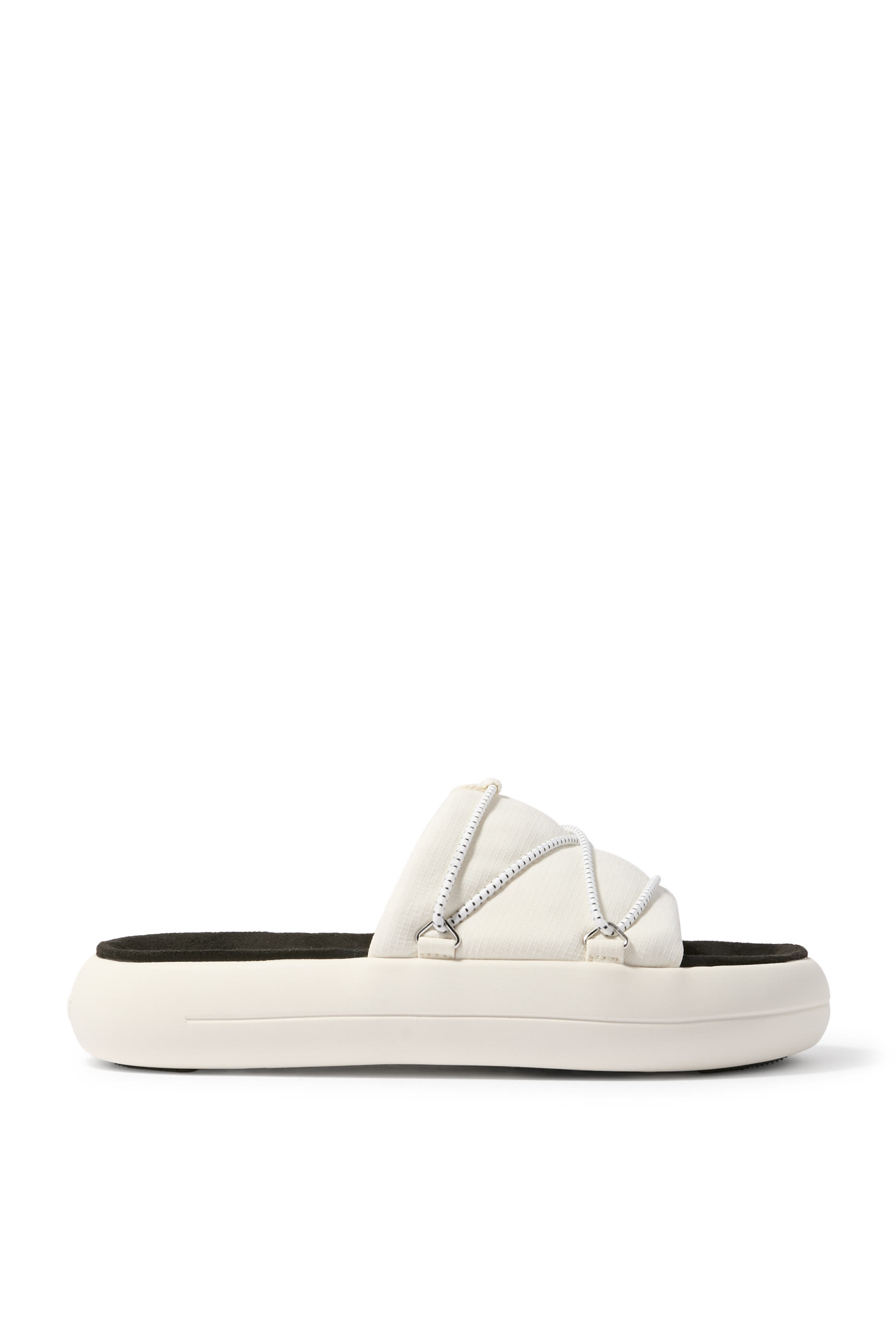 صندل أيكون بنعل عريض وتفاصيل حبل 