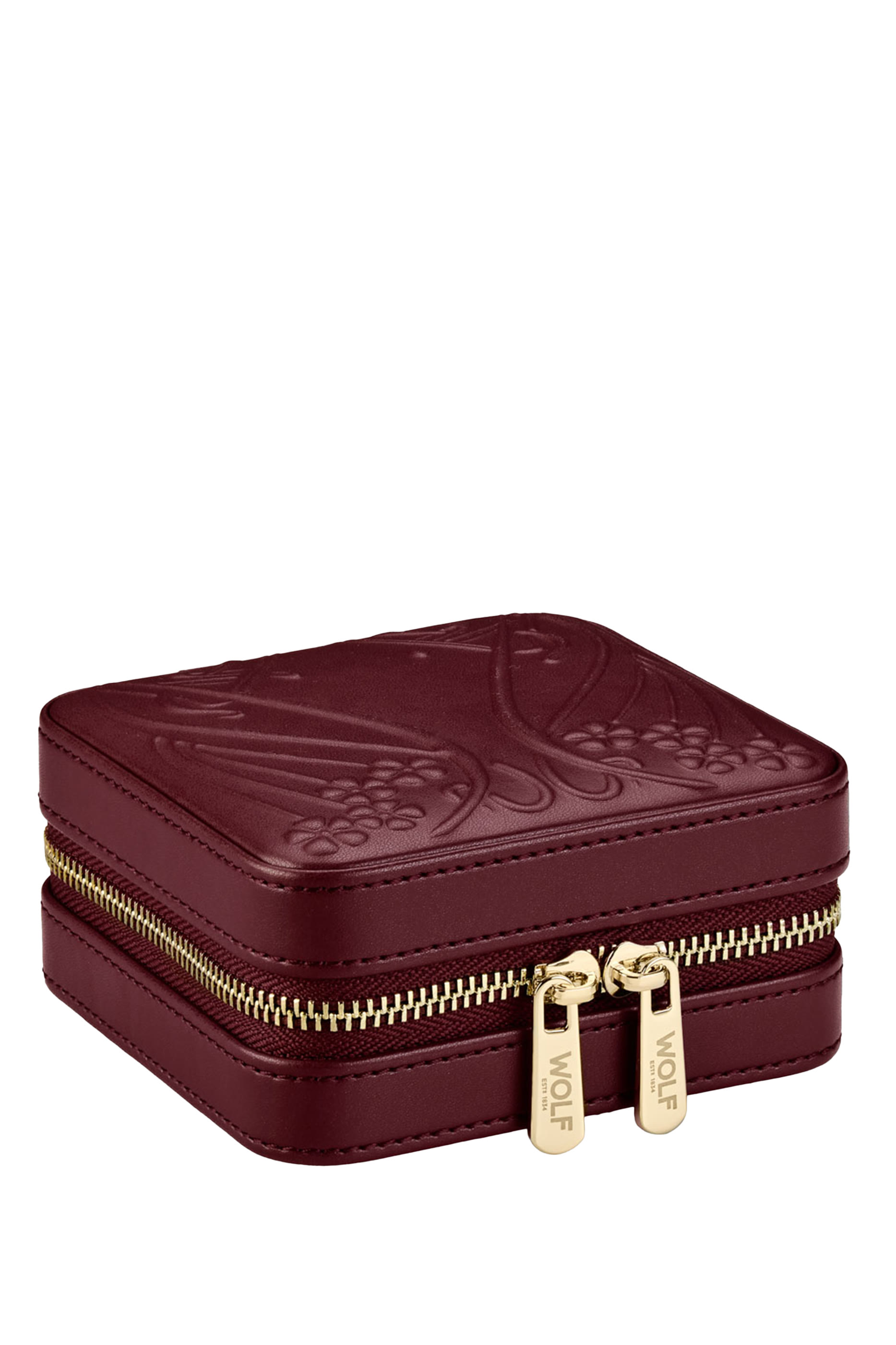 حافظة مجوهرات ليبرتي بسحاب للسفر، مقاس صغير