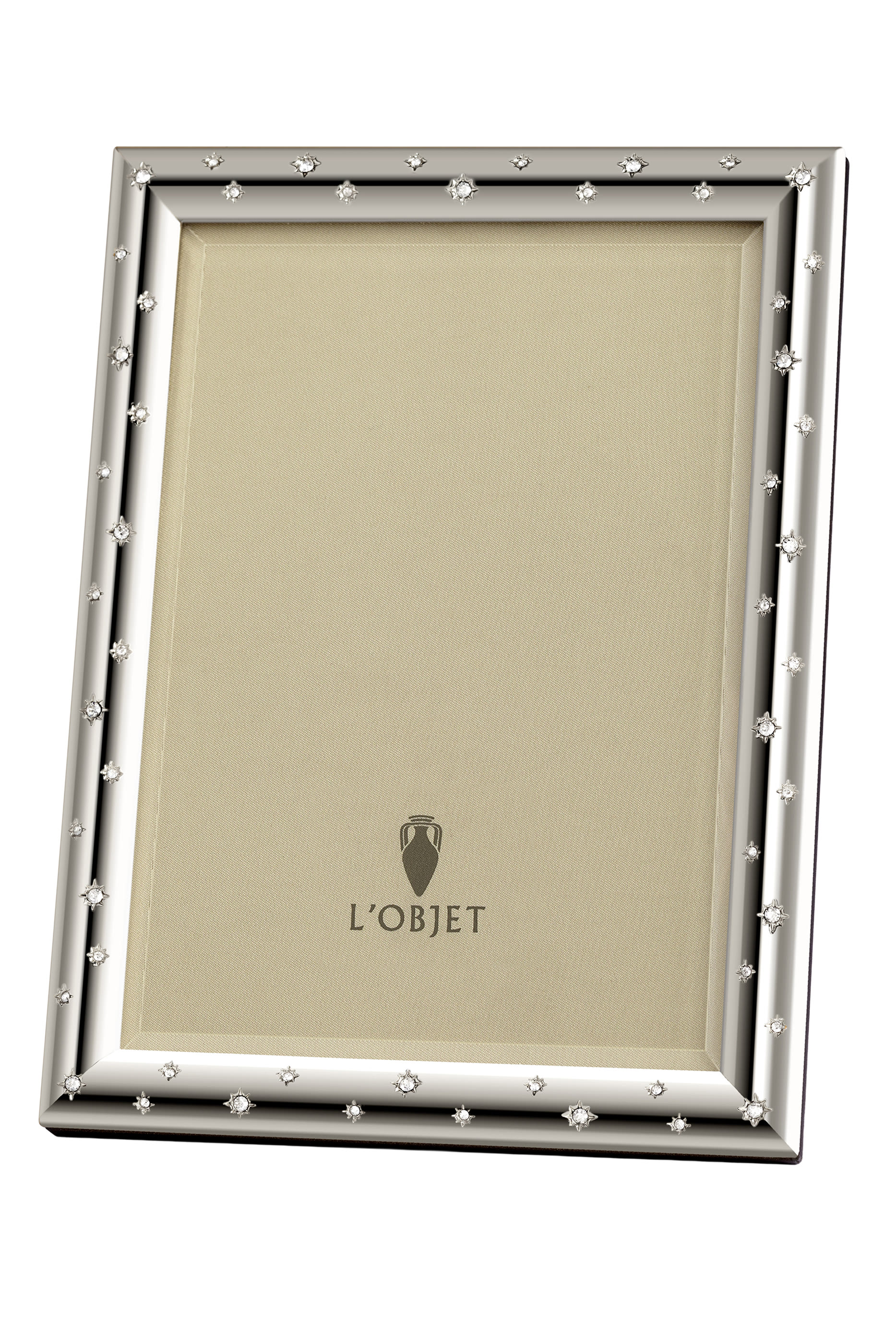 إطار صور بنقشة نجوم مرصعة بكريستال سواروفسكي مقاس  8 &times; 10 بوصة 